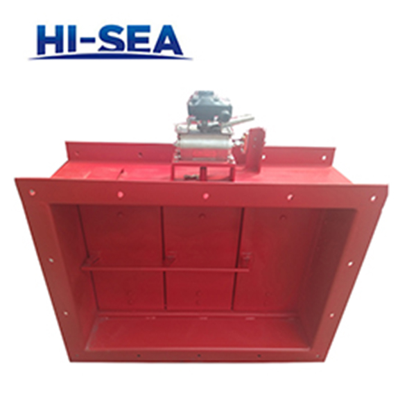 Ship Electrical Fire Damper Marine Fire Damper Hisea